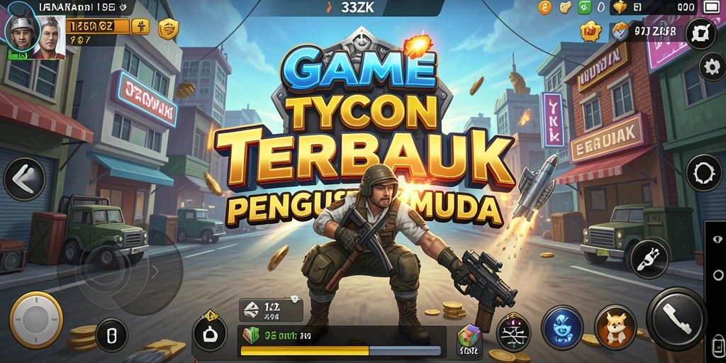 Tampilan gameplay seru dalam permainan Tycoon 33ZK.