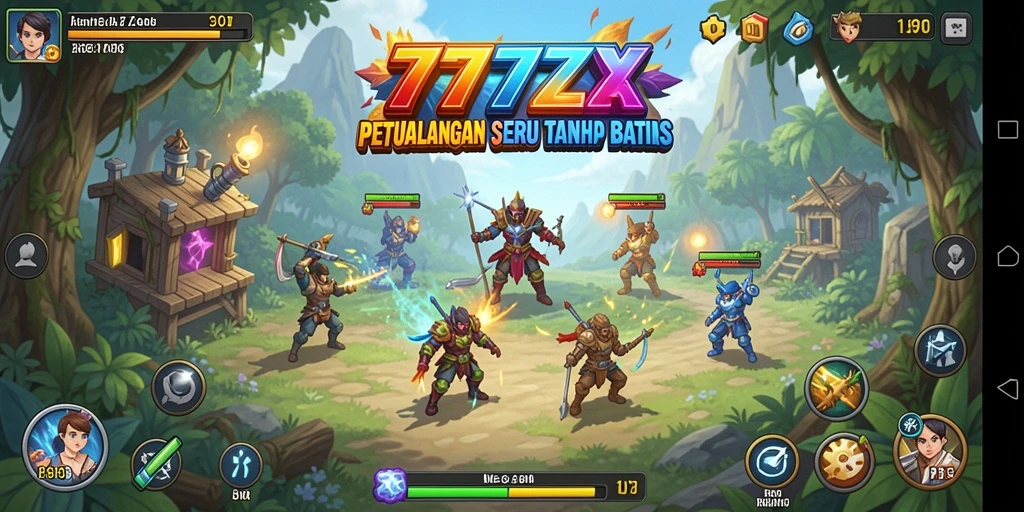 Gameplay seru yang penuh warna dan tantangan dalam 777ZX.