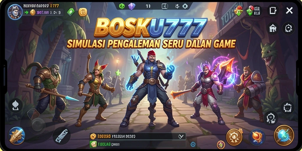 Screenshot gameplay <strong>BOSKU777</strong> yang menunjukkan momen seru dalam simulasi.