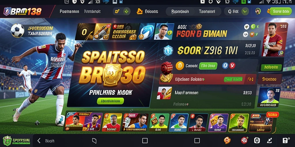 Tampilan menarik dari gameplay Sportsbook di BRO138.