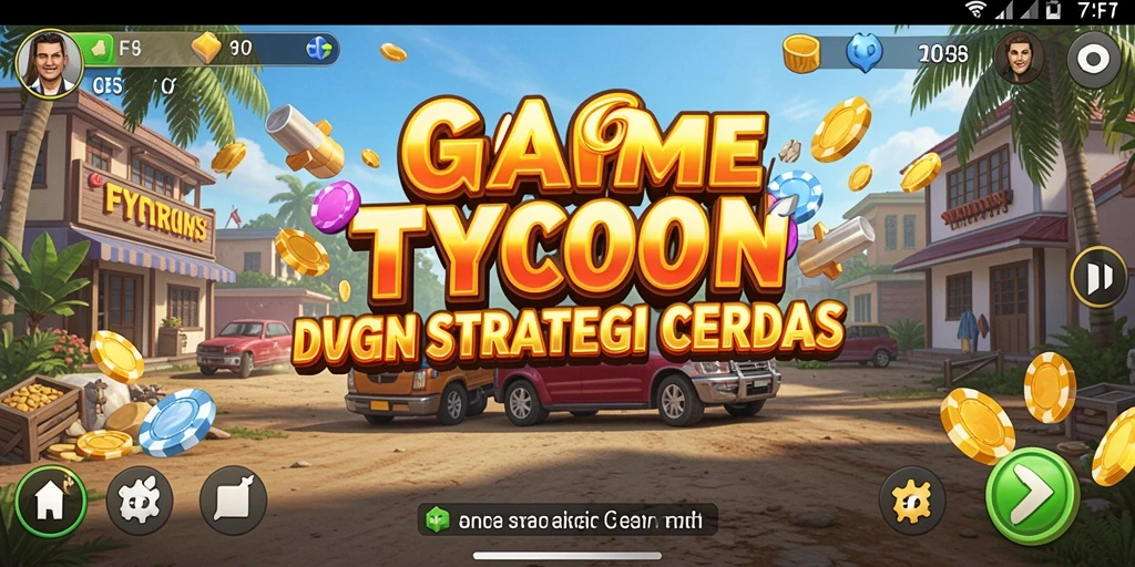 Tampilan menarik dari gameplay F7F7 yang penuh strategi Tycoon.