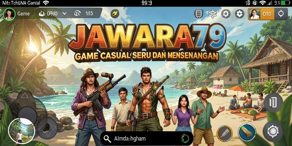 Gameplay JAWARA79 yang seru dan menghibur.