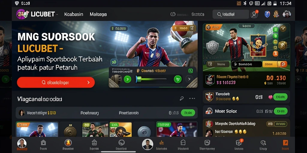 Screenshot gameplay LUCUBET yang menarik dan interaktif.