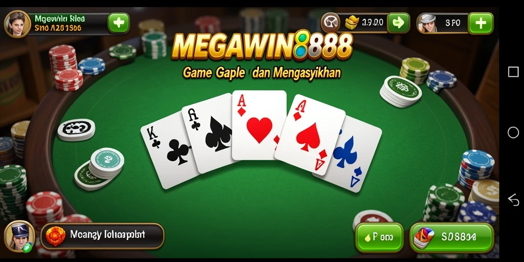 Tampilan gameplay seru dan interaktif dari MEGAWIN888.