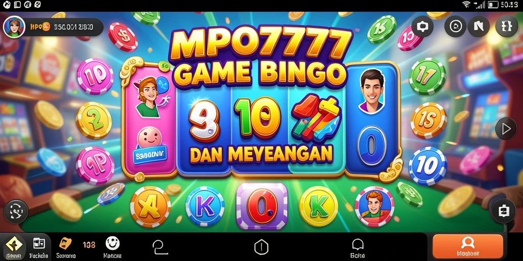 Screenshot gameplay MPO777 yang menunjukkan keseruan bermain Bingo.