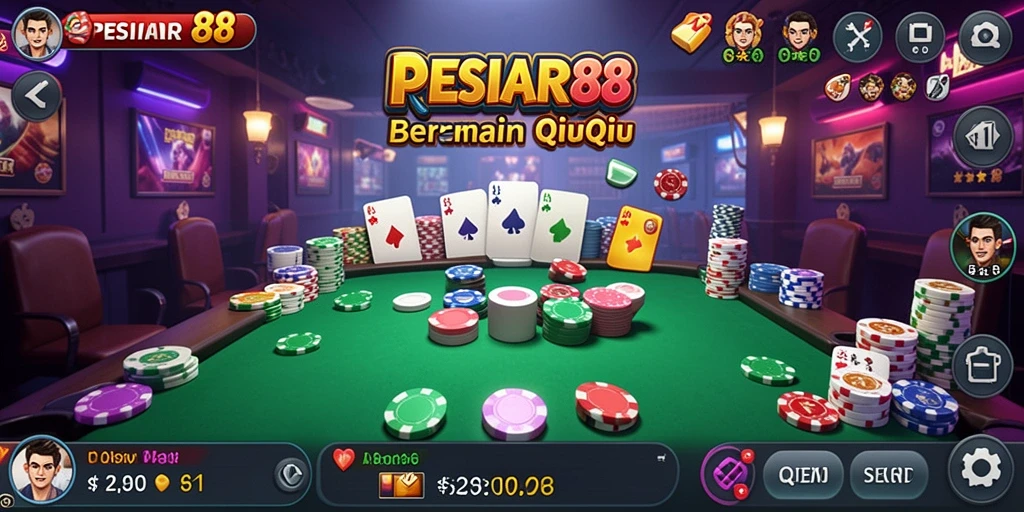 Tampilan gameplay PESIAR88 yang seru dan interaktif.