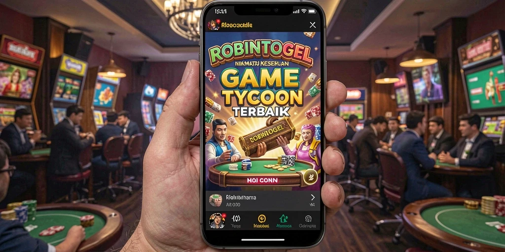 Tampilan gameplay <strong>ROBINTOGEL</strong> yang menarik dan interaktif.