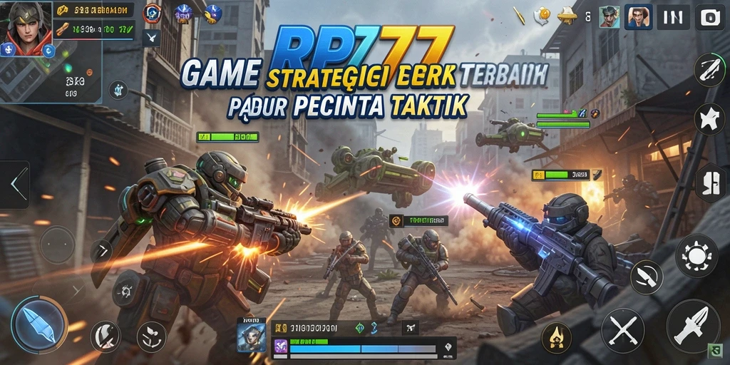 Tangkapan layar gameplay RP777 menunjukkan momen strategis yang mendebarkan.