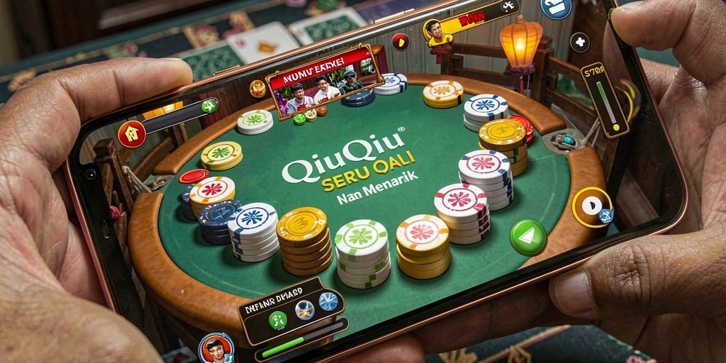 Tampilan permainan QiuQiu yang seru dan menantang di ST789.