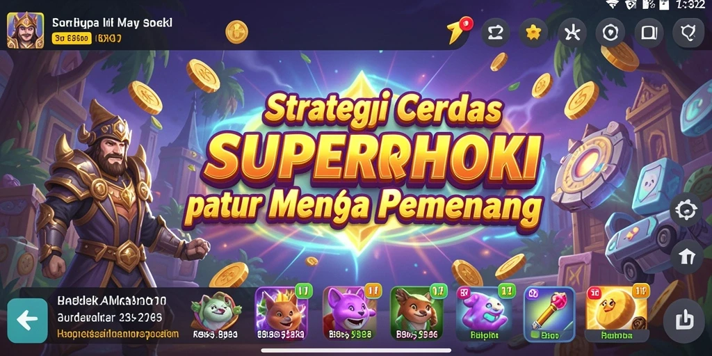 Gameplay mendebarkan dalam SUPERHOKI yang menampilkan taktik strategis.