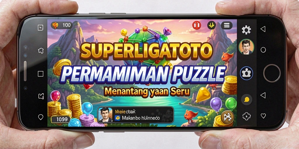 Tampilan gameplay puzzle yang menantang dan menarik di SUPERLIGATOTO.