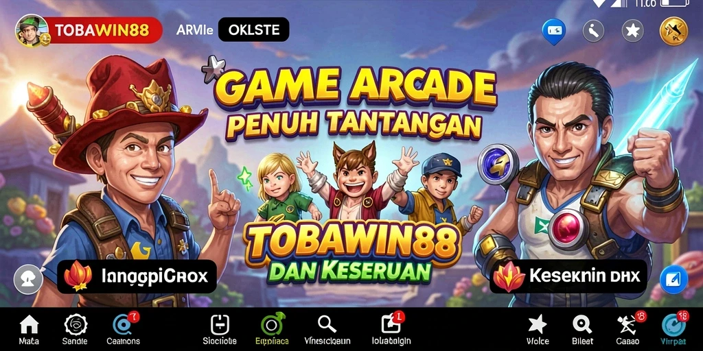 Tampilan menakjubkan dari gameplay TOBAWIN88 yang penuh aksi.
