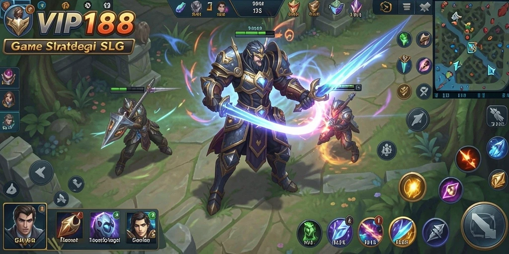 Tampilan menarik dari gameplay SLG di VIP188.