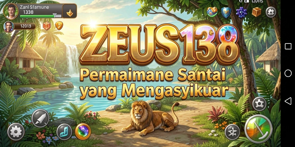 Tampilan gameplay ZEUS138 yang menarik dan penuh warna.